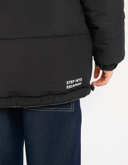 Зимняя двухсторонняя куртка для мальчика