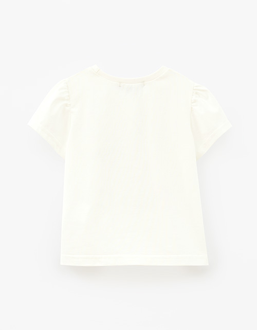 Нарядная футболка для девочки