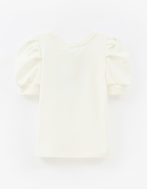 Нарядная футболка для девочки