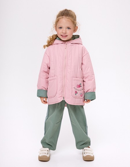 Объёмные брюки-багги для девочки