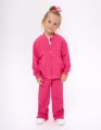 Жакет-бомбер в оттенке фуксия для девочки