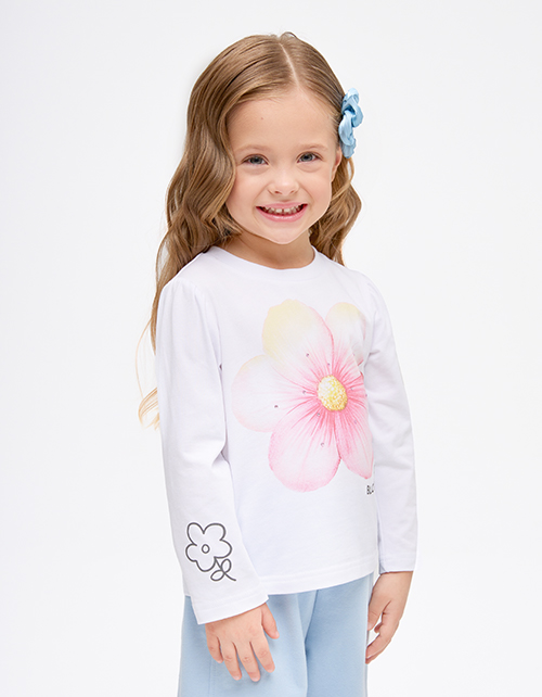 Лонгслив для девочки