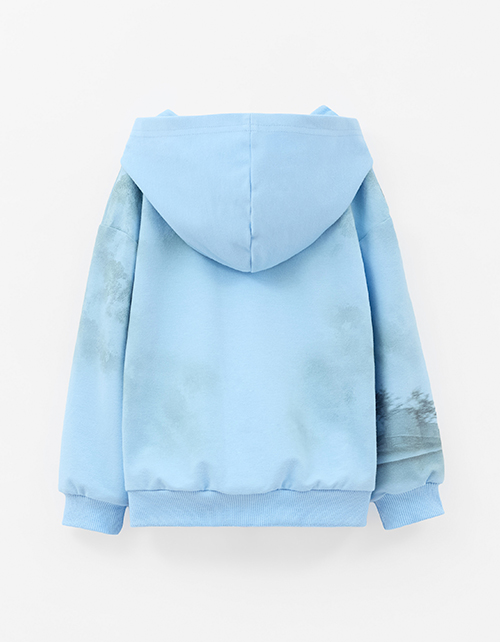 Худи с браш-эффектом для мальчика