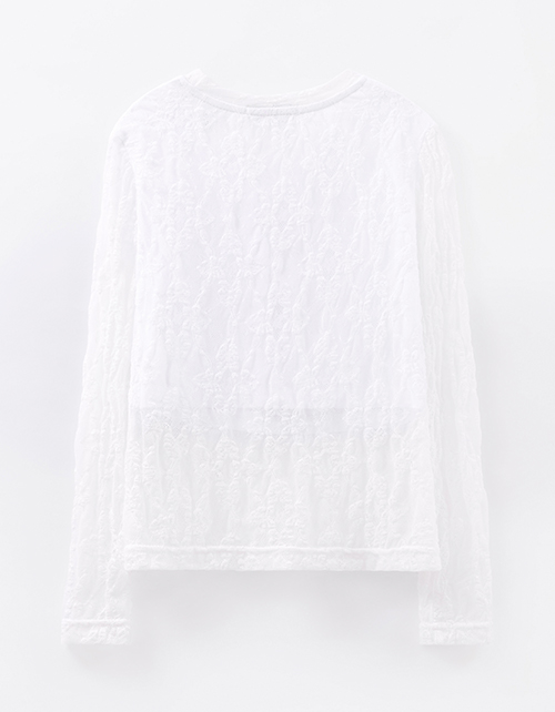 Кружевной лонгслив для девочки