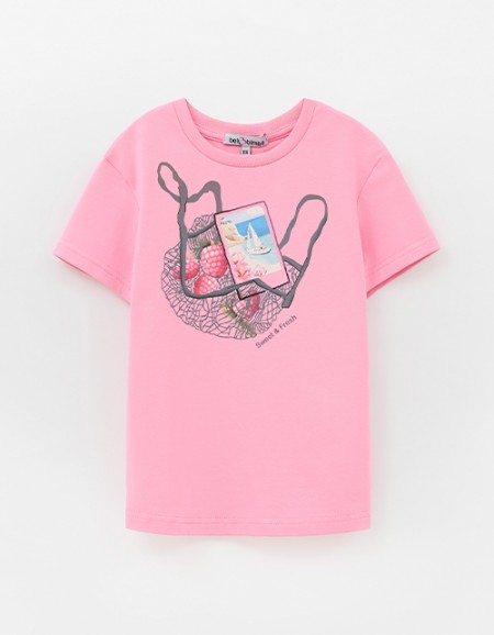 Дизайнерская футболка для девочки