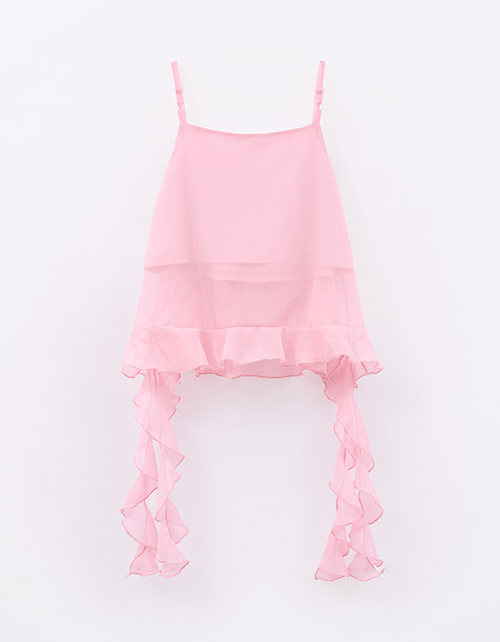 Розовая блузка в стиле бохо для девочки