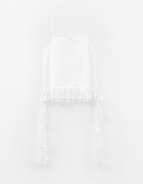 Белая блузка в стиле бохо для девочки