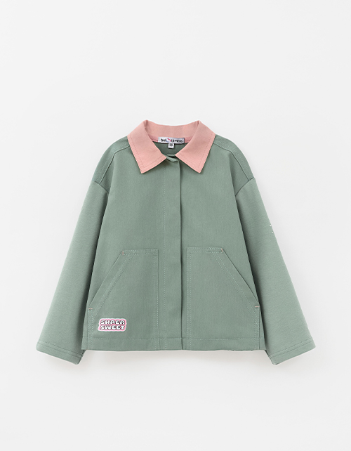 Жакет в утилитарном стиле для девочки