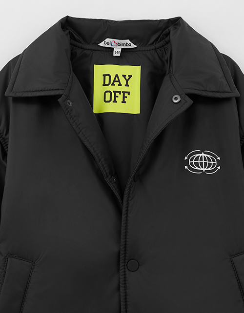 Чёрная весенняя куртка для мальчика