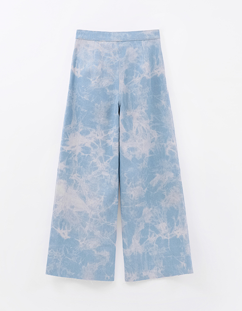 Брюки прямые широкие для девочки