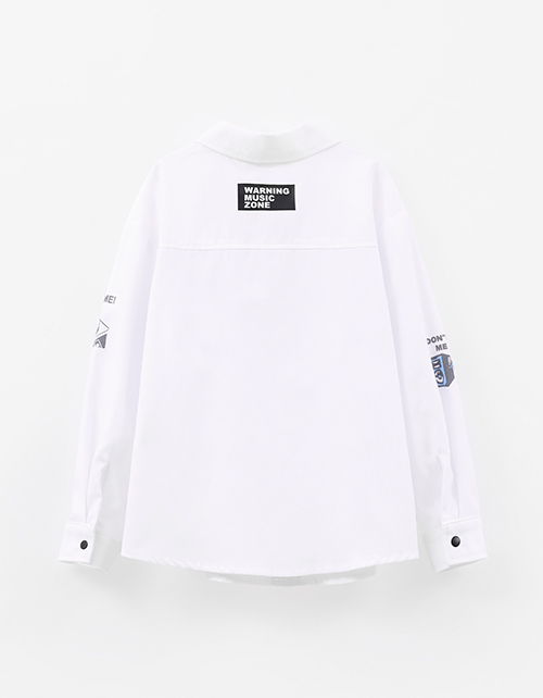 Белая рубашка для мальчика