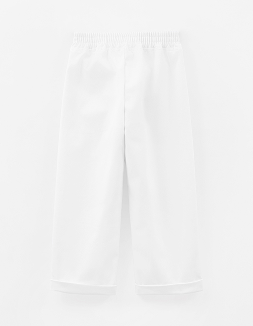 Белые брюки для мальчика