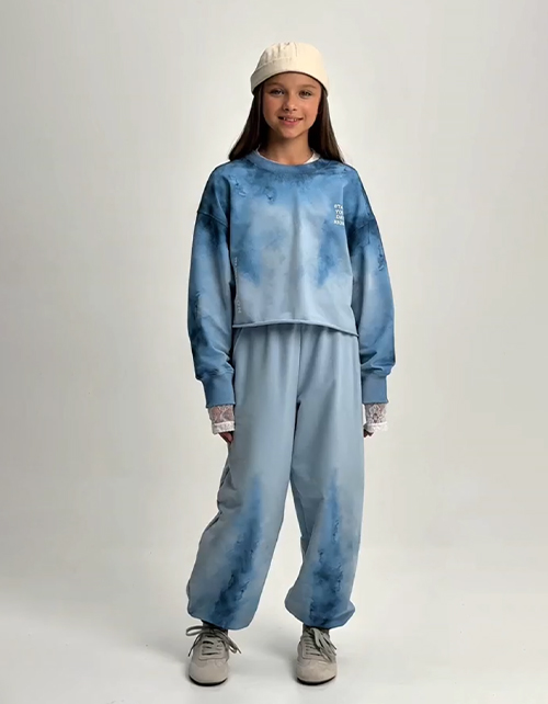 Брюки-джоггеры для девочки