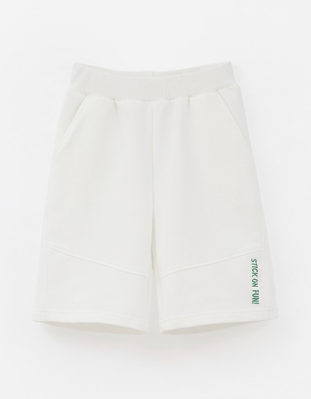 Молочные бермуды для мальчика Молочные бермуды для мальчика