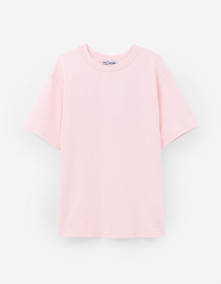 Футболка в оттенке розовой пудры