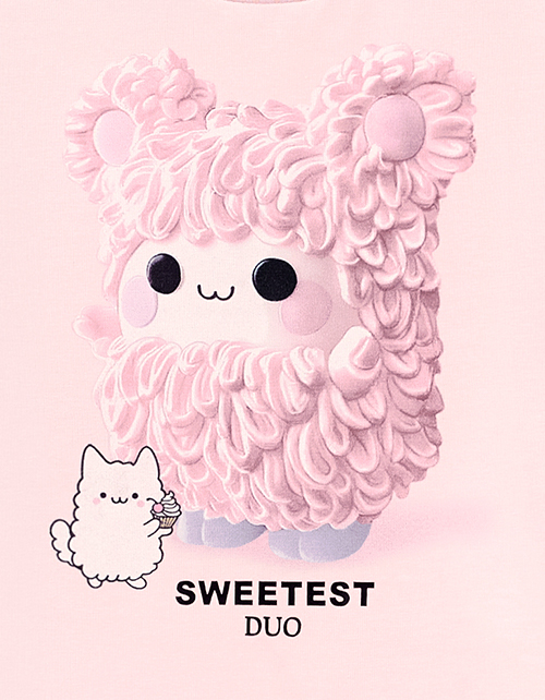 Пудрово-розовая футболка для девочки Пудрово-розовая футболка для девочки