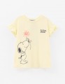 Светло-жёлтая футболка для девочки