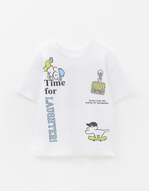 Белая футболка для мальчика Белая футболка для мальчика