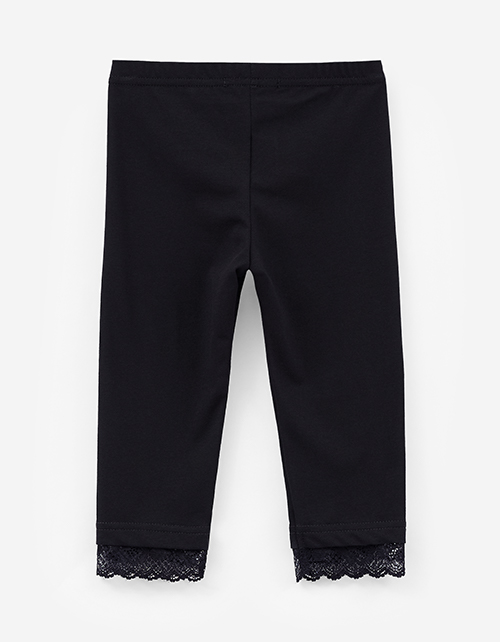 Чёрные бриджи для девочки