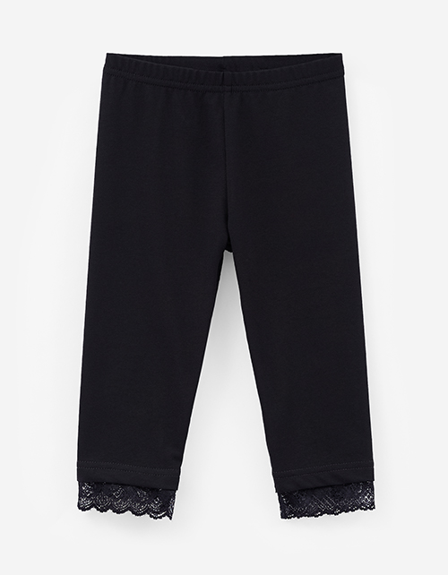 Чёрные бриджи для девочки Чёрные бриджи для девочки