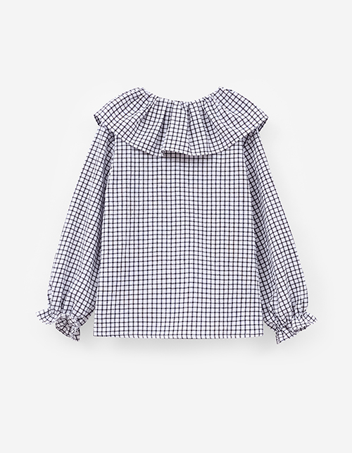 Блузка в клетку для девочки Блузка в клетку для девочки