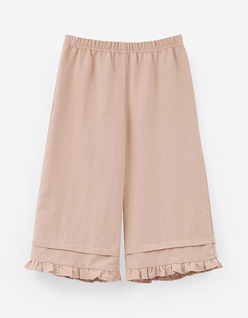 Льняные капри для девочки