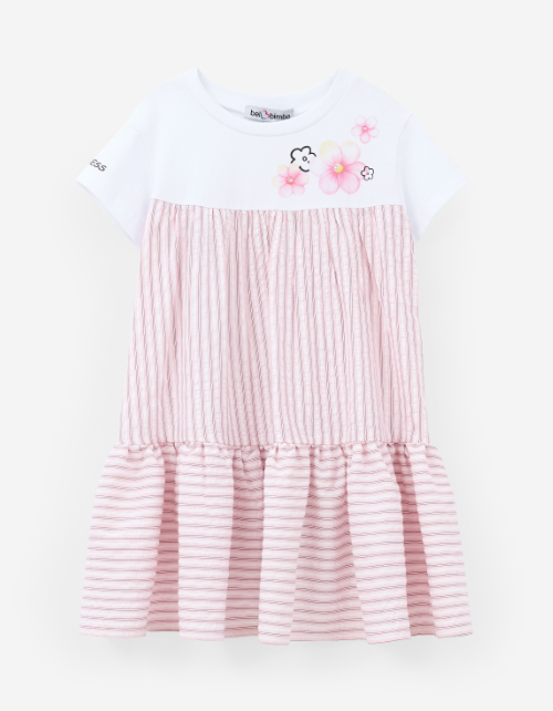 Платье в полоску для девочки Платье в полоску для девочки