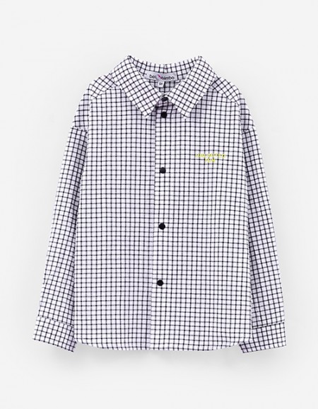 Рубашка в клетку для мальчика