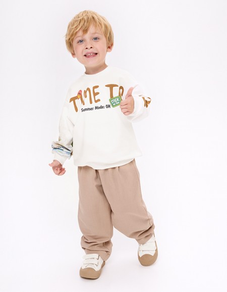 Льняные брюки для мальчика