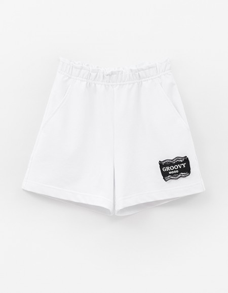 Белые шорты для девочки