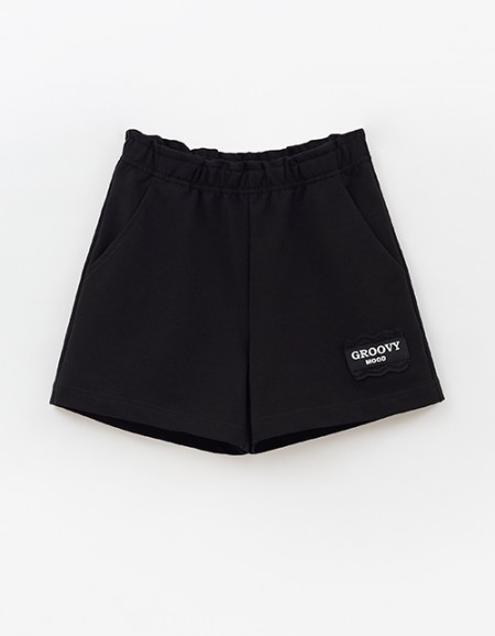 Чёрные шорты для девочки