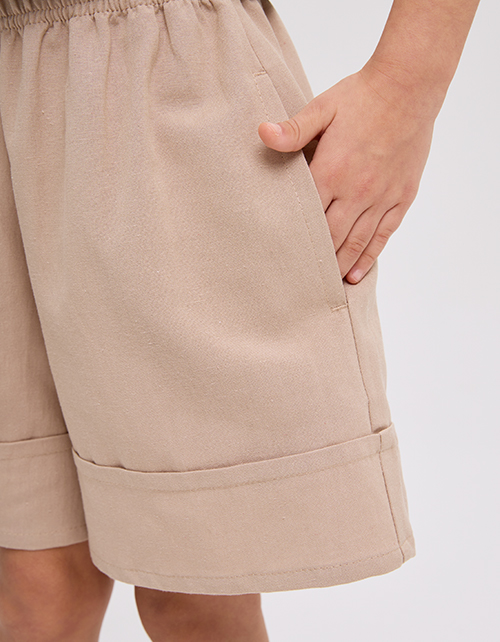 Льняные шорты для девочки