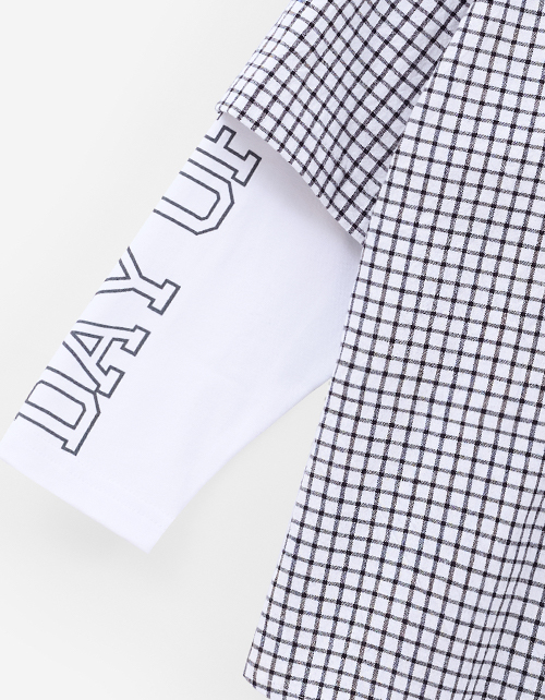 Рубашка в клетку для мальчика Рубашка в клетку для мальчика