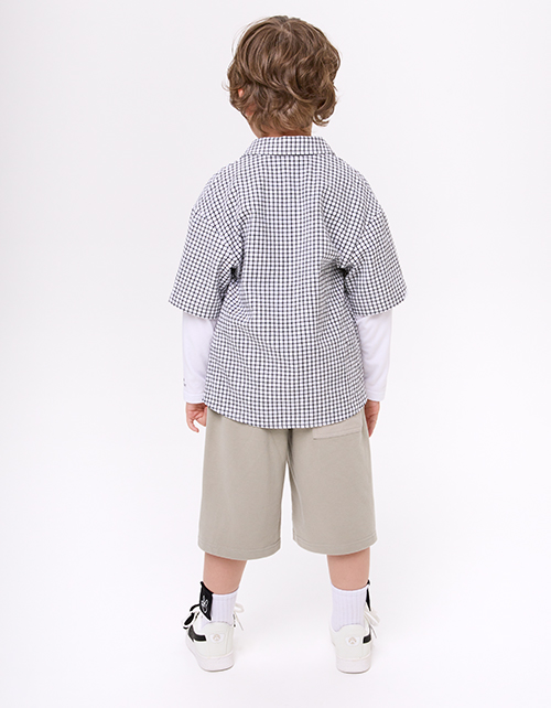 Рубашка в клетку для мальчика Рубашка в клетку для мальчика