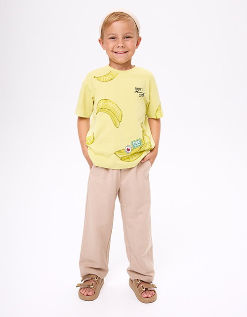 Льняные брюки для мальчика Льняные брюки для мальчика