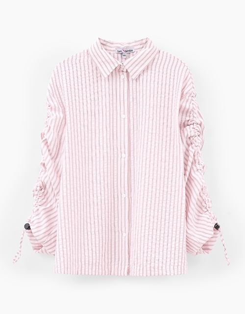 Рубашка в полоску для девочки