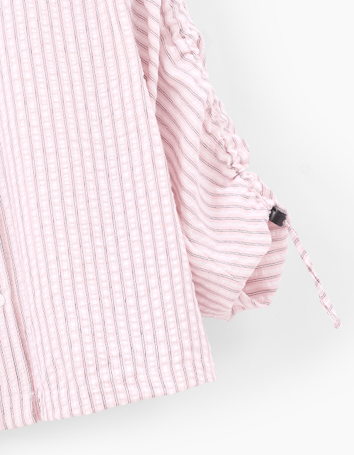 Рубашка в полоску для девочки