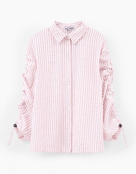 Рубашка в полоску для девочки