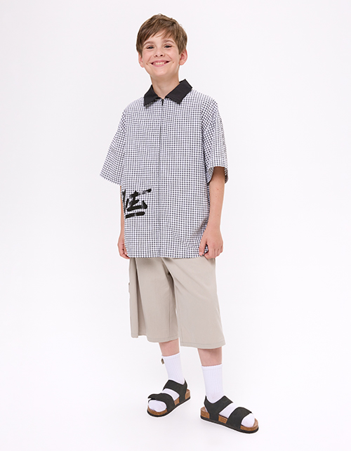 Рубашка с коротким рукавом для мальчика