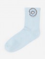 Авторские голубые носки для девочки