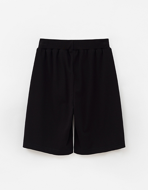 Чёрные шорты-бермуды для мальчика Чёрные шорты-бермуды для мальчика