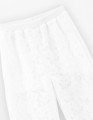 Ажурные брюки-джоггеры для девочки