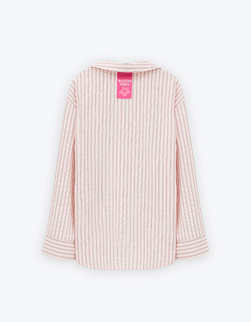 Рубашка в пижамном стиле для девочки