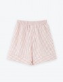 Шорты в полоску в пижамном стиле для девочки