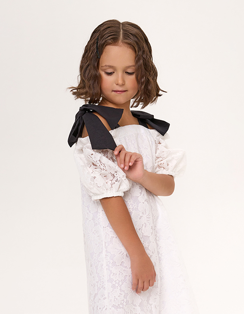 Ажурное платье для девочки