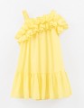 Летнее платье в светло-жёлтом оттенке для девочки