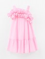 Летнее платье в светло-розовом оттенке для девочки