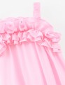 Летнее платье в светло-розовом оттенке для девочки