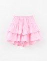 Светло-розовая юбка-шорты для девочки