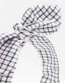 Повязка в клетку для девочки